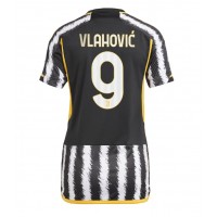 Dámy Fotbalový dres Juventus Dusan Vlahovic #9 2023-24 Domácí Krátký Rukáv